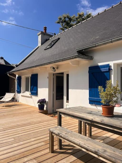 Maison Bretonne Renovee A Neuf - Terrasse Plein Sud - Proche Plage Перро-Гирк Экстерьер фото